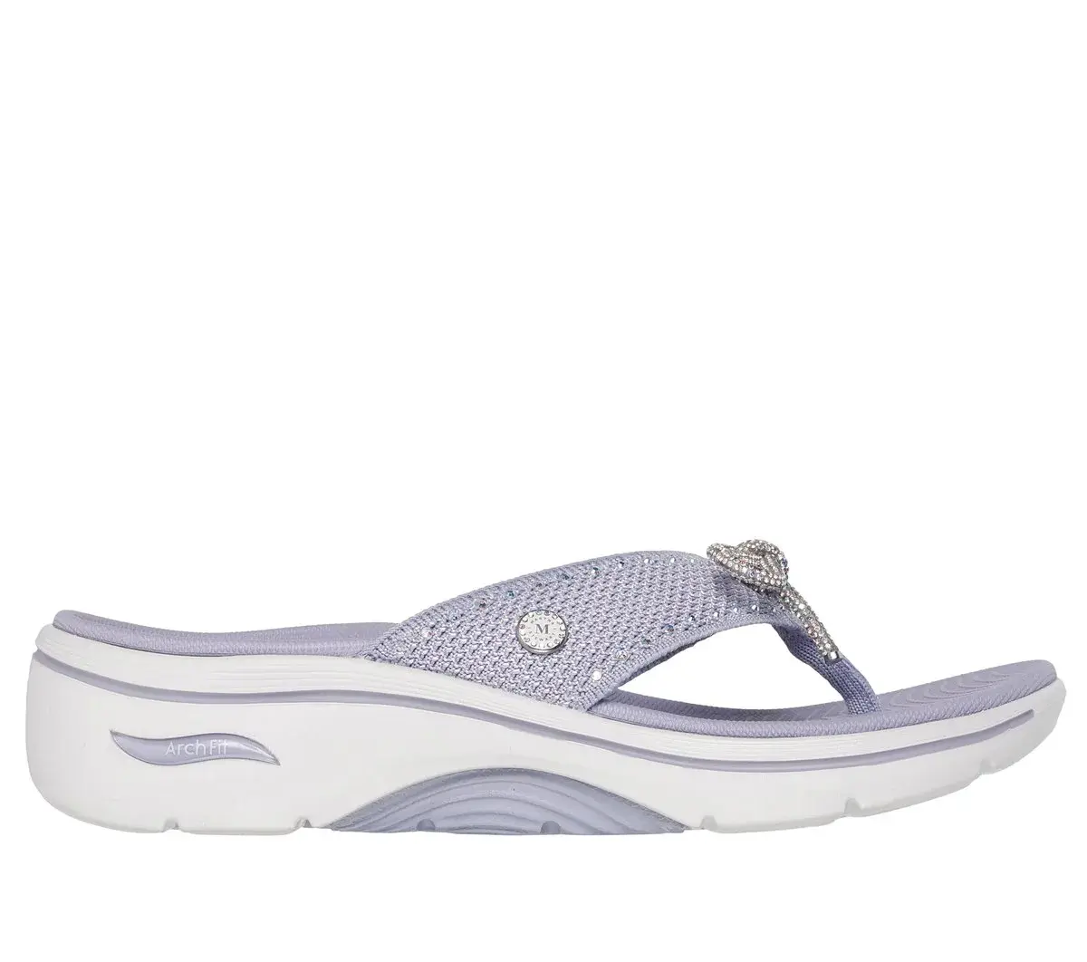 Martha Stewart: GO WALK Arch Fit 2.0 Sandal – Glimmer