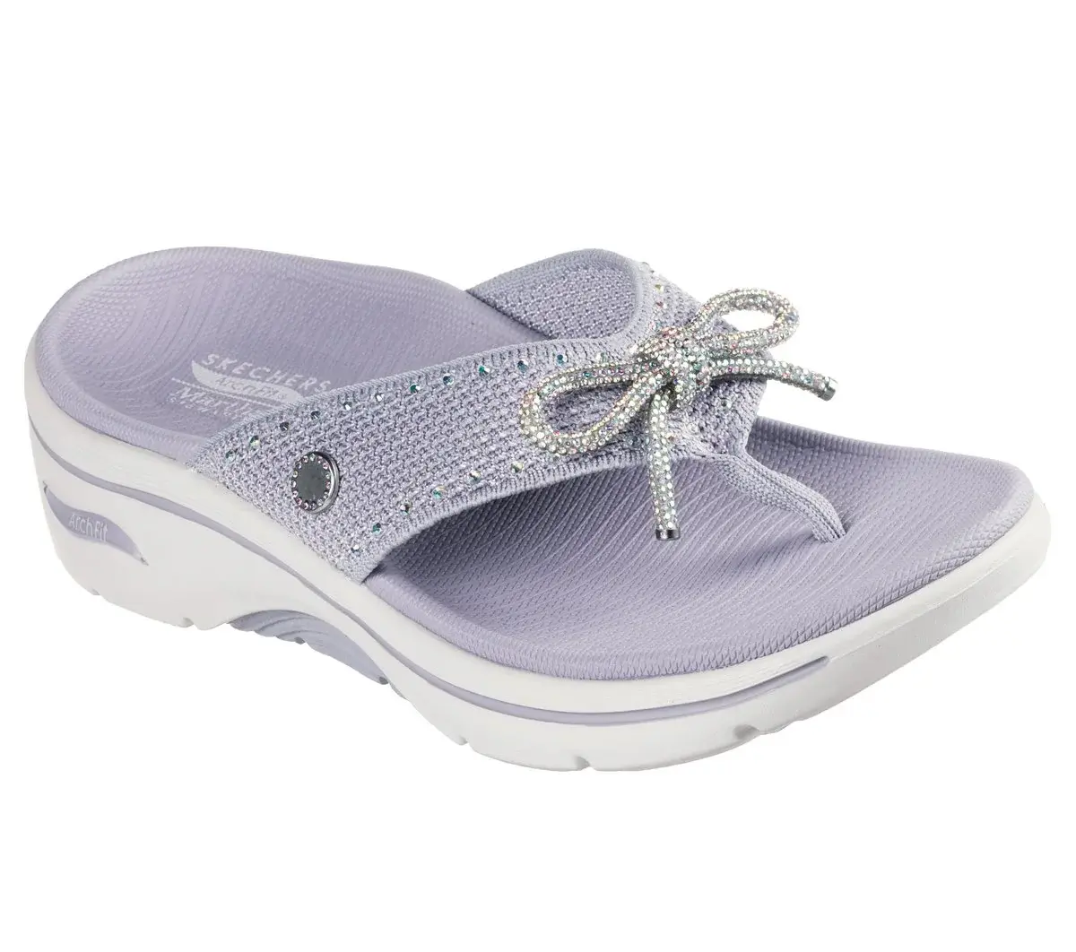 Martha Stewart: GO WALK Arch Fit 2.0 Sandal – Glimmer Martha Stewart: GO WALK Arch Fit 2.0 Sandal – Glimmer