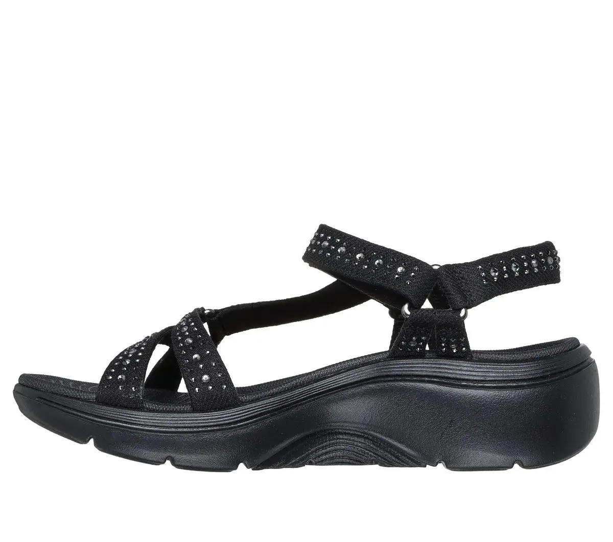 Martha Stewart: GO WALK Arch Fit 2.0 Sandal – Glitter Martha Stewart: GO WALK Arch Fit 2.0 Sandal – Glitter