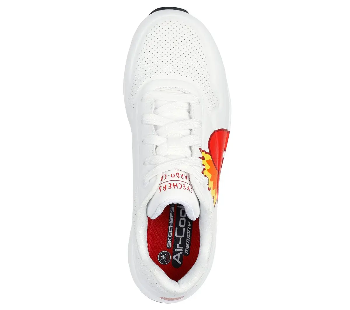 Ricardo Cavolo Work Slip-Resistant: Uno – Flaming Heart Safety Toe