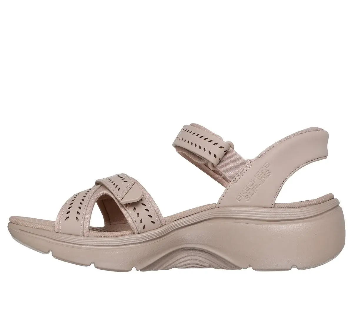 Skechers Slip-ins: GO WALK Arch Fit 2.0 Sandal – Candace Skechers Slip-ins: GO WALK Arch Fit 2.0 Sandal – Candace