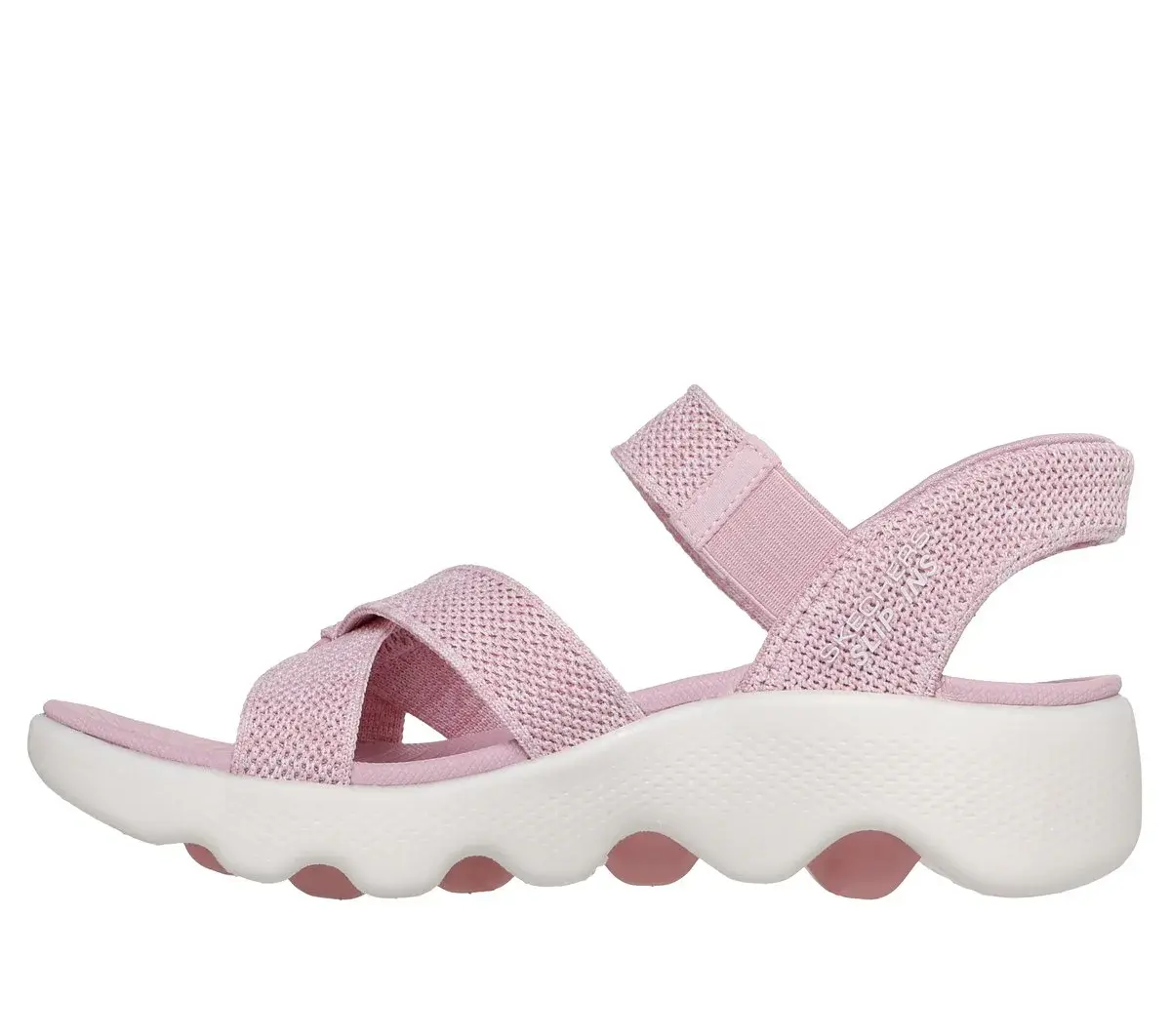 Skechers Slip-ins: GO WALK Massage Fit Sandal – Heather Skechers Slip-ins: GO WALK Massage Fit Sandal – Heather