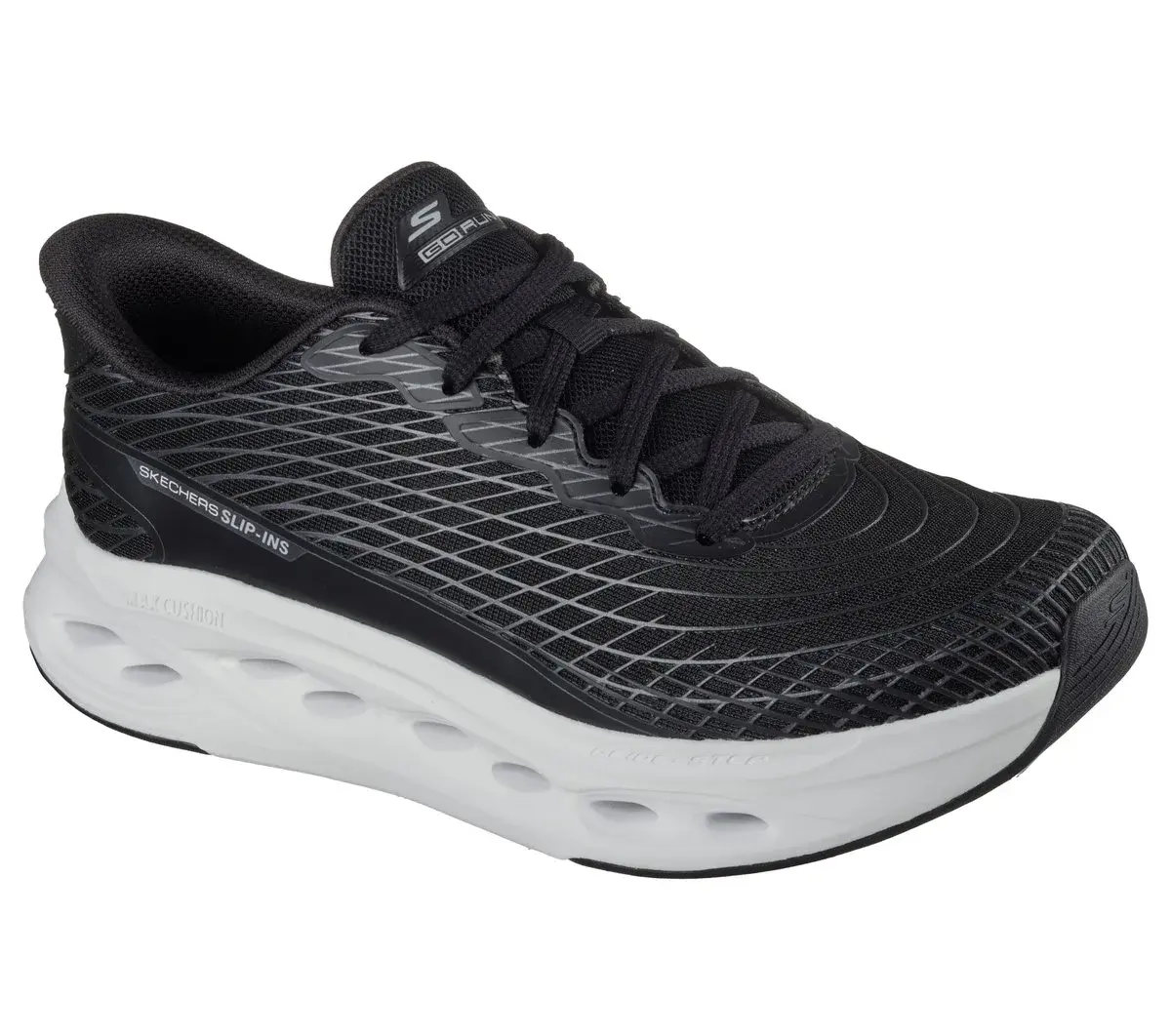 Skechers Slip-ins: Max Cushioning Glide-Step – Sapphire Skechers Slip-ins: Max Cushioning Glide-Step – Sapphire