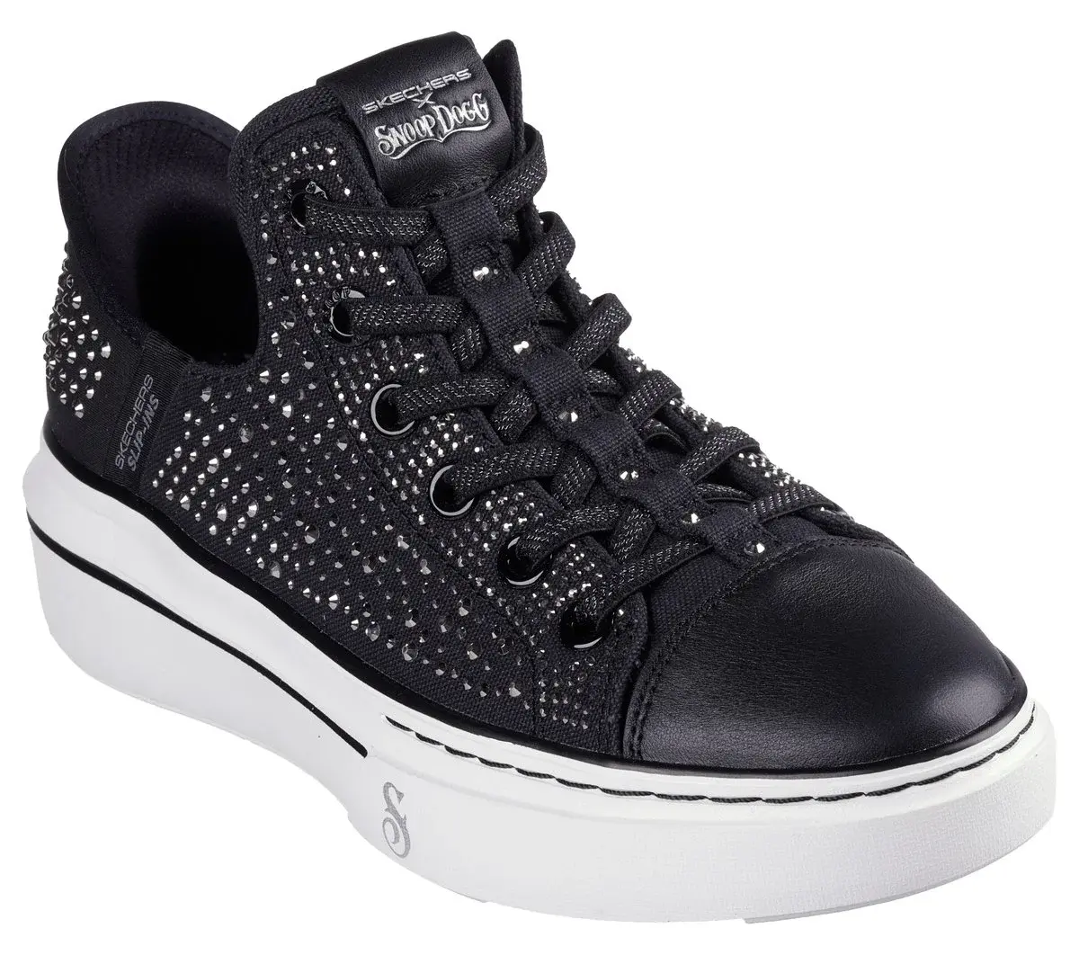 Skechers Slip-ins Snoop Dogg: Snoop One – Rhine-Stoned Skechers Slip-ins Snoop Dogg: Snoop One – Rhine-Stoned