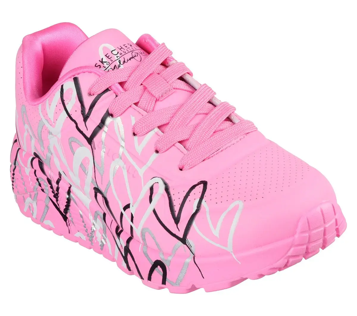 Skechers x JGoldcrown: Uno Lite – Metallic Love Skechers x JGoldcrown: Uno Lite – Metallic Love